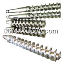 Screw and barrel for Rubber machines