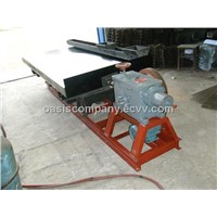 Shaking Table for selecting fine materials fresh gold