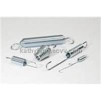 Shinning stainless steel tension spring