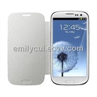Simple Design PU Leather Cases for Samsung i9300