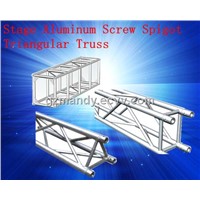 Stage Aluminum Screw Spigot Triangular Truss