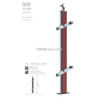 Stainless Steel&Wood handrail Design Balustrade