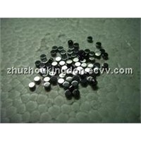 Tungsten contacts