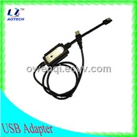 USB to 2.5/3.5 inch SATA/IDE hard disk cable converter adapter with OTB