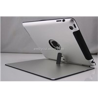 Ultrathin Aluminum Case for new iPad3 with Muti-angle support