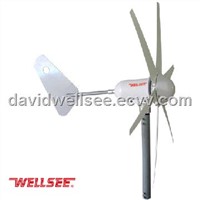 WS-WT 400W WELLSEE 6 leaves Wind Turbine/ A horizontal axis wind turbine