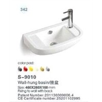 Wall-hung basin--S-9010