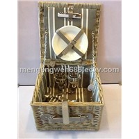 Willow Picnic Basket for 2 Person