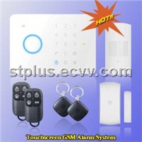 Wireless GSM SMS Alarm System with Touch Keypad for Villas