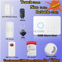 Wireless GSM SMS Home Alarm System with Touch Keypad