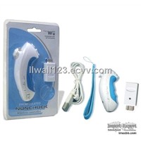 Wireless Nunchuk Game Controller For WII