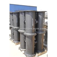 all flange tee for ductile iron pipes