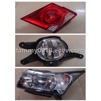 auto head lamp,tail lamp,fog lamp for chevrolet cruze