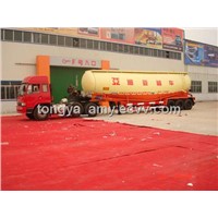 bulk cement transport semi trailer