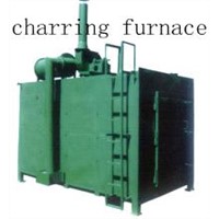carbonization furnace for charcoal rods carbonizing