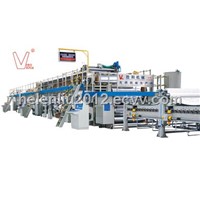 corrugated paperboard production line