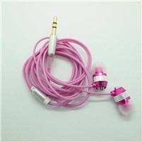 cute metal earphone