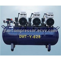 dental air compressor for six units