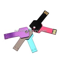 key shape usb flash drive/ promotional usb flash drive, gifts usb flash drive, metal usb flash drive