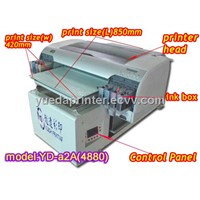 large format digital solvent printer  YD-A2b(4880c)  Flat-bed printer