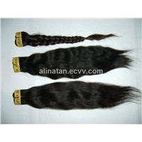 nature straight pure virgin indian hair no tangle competitive price
