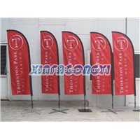 outdoor advertising wind flags