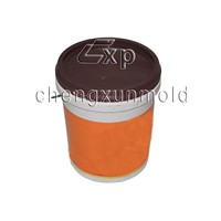 plastic storage bucket/painted buckets/paint barrels/Litre plastic paint bucket mould/paint