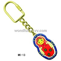Russia Doll Style Keychain Many Color Keychain