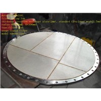 sintered metal filter disc