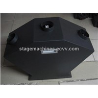 stage effect triple flame projector for special effect
