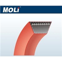 v-belt in different colors and types