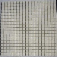 mosaic tile,stone mosaic white color DFB01-15 15x15x10mm