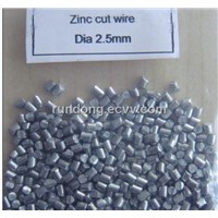 zinc shot/ zinc granule / zinc cut wire shot