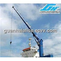 cylinder-luffing cargo crane