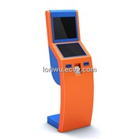 dual screen kiosk payment kiosk