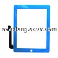 for new ipad LCD touch screen-blue/pink/red/green/black color