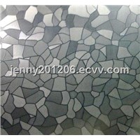 ice bamboo pattern embossed stainless steel sheet
