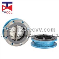 Double Flange Lining Type Dual Plate Check Valve