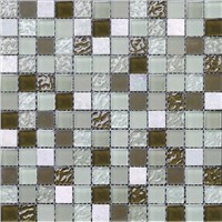 Stone &amp;amp; Glass Mixed Mosaic
