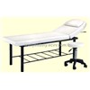 Massage bed with free stool
