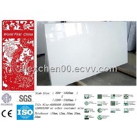 1200X1800 12mm thin thickness crystal glass panel