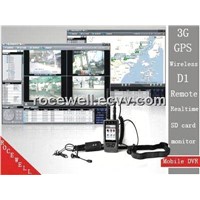 3G GPS Mini Wireless Remote Monitor Hand held Portable Track Handy Mobile DVR (RC-8001HDB)