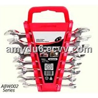 7pcs Double Open Ended Spanners Set/open end wrenches=ABW002
