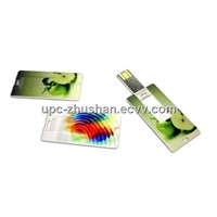 Hot-Selling Super Mini Credit Card 4GB USB Flash Driver