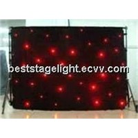 LED Star Curtain RGB/ RGB LED Star Cloth Color Change/ Star Cloth RGB LED Curtain