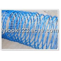 PVC coated razor wire