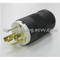 1630LP NEMA 3Pole, 4Wire L16-30 30A 480V wiring plug, CUL NEMA power plug