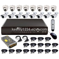 16CH H.264 Compression video camera security system