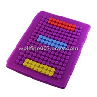 2012 Hot Sale Block Design Silicone Case For IPad Manufacturer From China