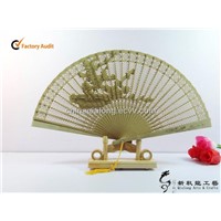Factory Personalized Sandalwood Hand Fan / Wooden Hand Fan